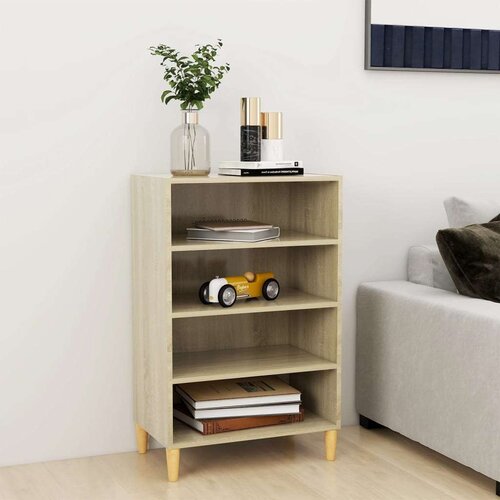 vidaXL Komoda sonoma hrast 57x35x90 cm iverna plošča Cene