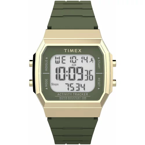 Timex Ročna ura TW5M60800 Gold/Green
