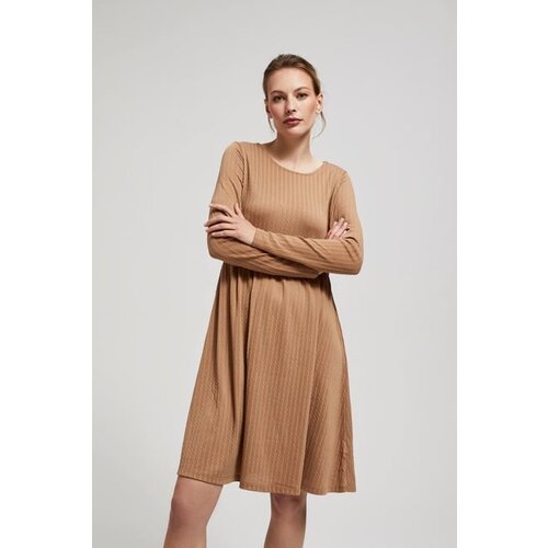 Moodo Dress with long sleeves and flared bottom Slike