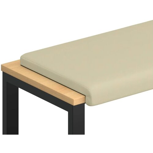  Jastučić za klupu Umjetna koža Krem Dubina 35 cm - Krem 60 x 38 x 6 5 cm Slike