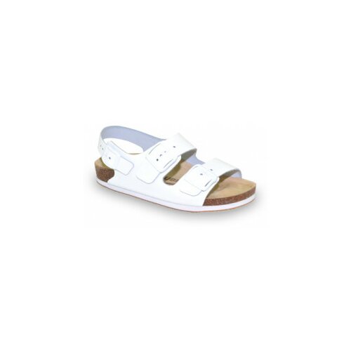 Grubin ženske sandale 0443650 DABLIN Bela Cene