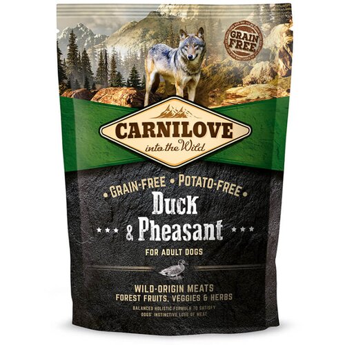 Carnilove dog adult - raca &amp;amp; fazan 1,5 kg Slike