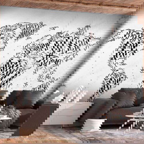  Tapeta - Retro Continents (Grey) 200x140 Cijene