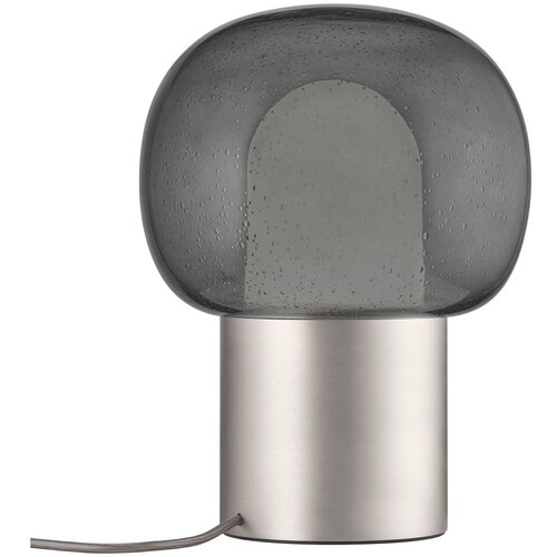 Blomus Aluminijasta LED namizna svetilka v srebrni barvi s steklenim senčilom (vi&amp;scaron;ina 32 cm) Iris &amp;ndash; Slike