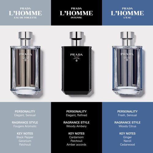 Prada L&amp;#039;Homme toaletna voda za mo&amp;scaron;ke 100 ml Slike