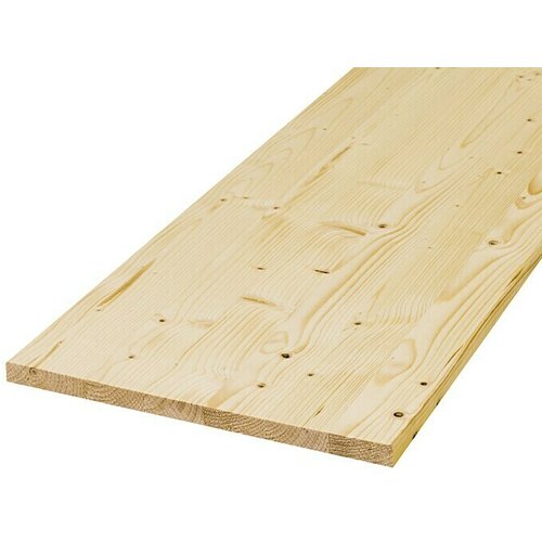 EXCLUSIVHOLZ Masivna drvena lijepljena ploča (Smreka/jela, 1.200 x 200 x 28 mm) Slike