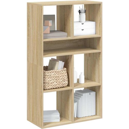 VidaXL Knjižna omara sonoma hrast 66x31x112 cm inženirski les Slike