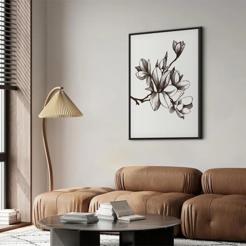  Slika - Renaissance Magnolias (1 Part) Vertical 80x120 Slike
