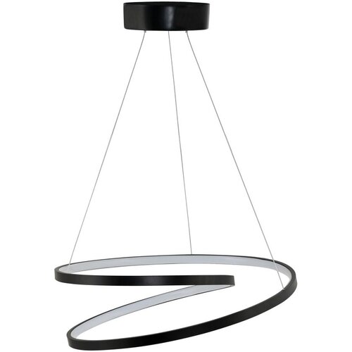 Opviq whirpool - black, yellow light black chandelier Cene