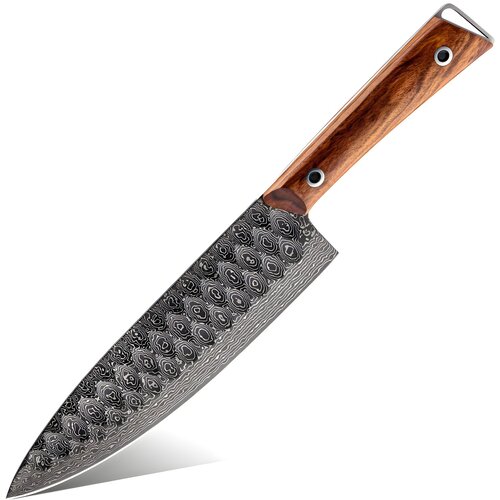 IZMAEL Damaskasti kuhinjski nož KN-39263 - Smeđa Cene