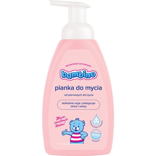 Bambino Baby Wash Foam pjena za kupanje za tijelo i kosu za djecu od rođenja 500 ml Cijene