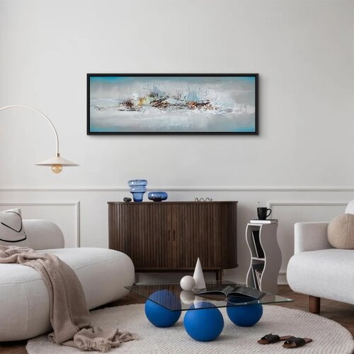  Slika - Winter Outside the Window (1 Part) Narrow 150x50 Slike
