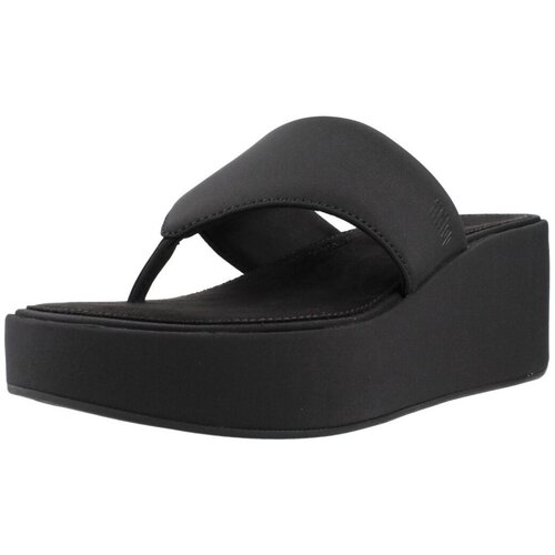 Fitflop Sandali &amp;amp; Odprti čevlji PLATFFORMS WEDGE TOE POST S Črna Slike