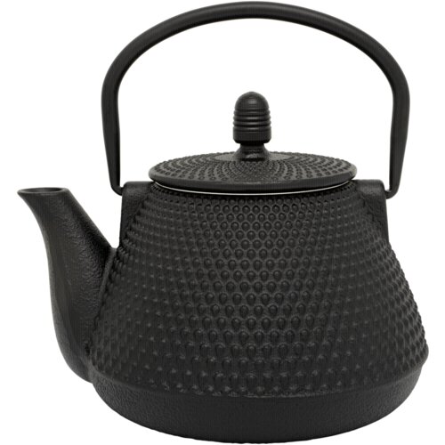 Bredemeijer teapot wuhan 1,0l cast iron black + filter 153005 Slike