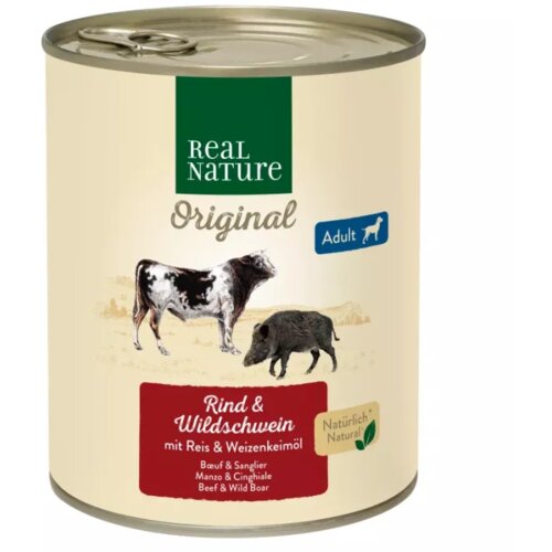 Real Nature Adult govedina in merjasec 800 g Cene
