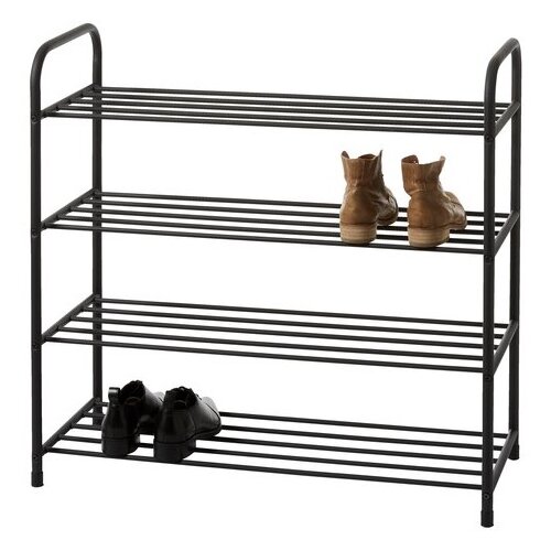 Metalni cipelarnik PS sa crni sa 4 police Cene