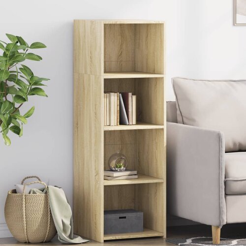  The Living Store Visoka omara sonoma hrast 40x41x124 cm inženirski les - Visoka Omara, (21496531) Slike
