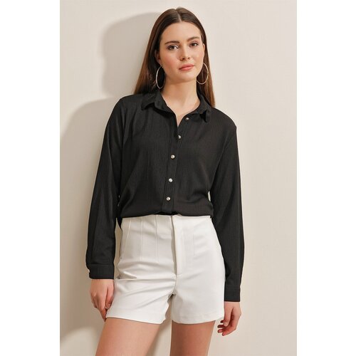 Bigdart Shirt - Black - Relaxed fit Slike