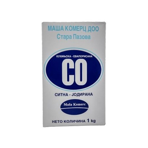 Maša Komerc kuhinjska so, 1kg Cene