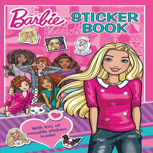 Barbie bojanka s naljepmicama ab, Roza Cijene
