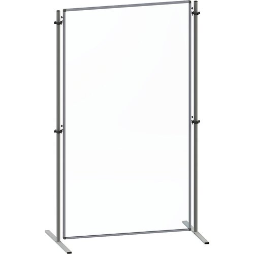  funkcijska predelna stena iz akrilnega stekla, s ploskimi t-nogami, vxš 1800 x 1000 mm, osnovni element Cene