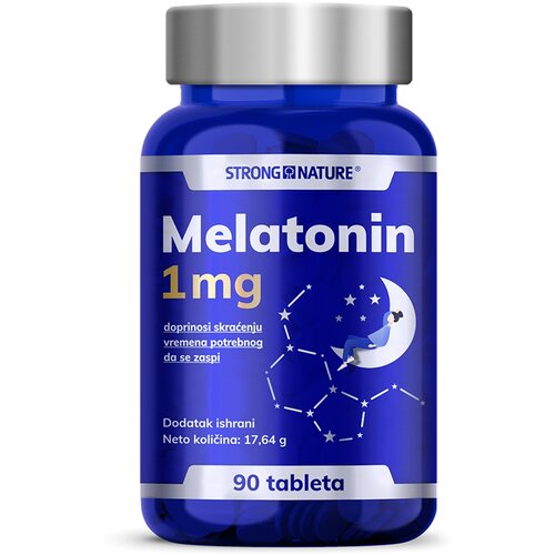 Strong Nature melatonin 1mg 90 tableta Cene
