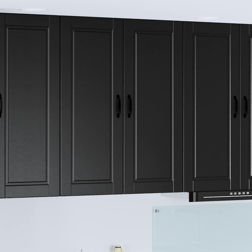  Ormar za Zid Crna 80 x 31 x 100 cm Konstruirano drvo Cijene