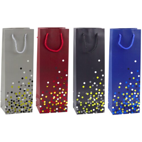  Wine Bottle Gift Bag Polka Dots 36 x 12 x 9cm Cijene