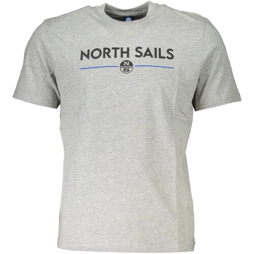 North Sails MEN&#39;S SHORT SLEEVED T-SHIRT GRAY Cijene