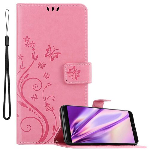 Cadorabo Huawei MATE 10 v klasična zlata - ovitek v cvetličnem dizajnu z magnetnim zapiranjem, stoječo funkcijo in režami za kartice, (20563801) Cene