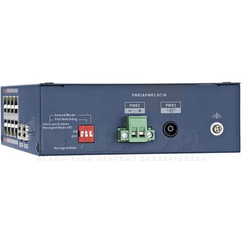 Dahua Technology CHS4210-8GT-110 network switch Managed L2 Gigabit Ethernet (10 /100 /1000) Power over Ethernet (PoE) DIN rail Dark Blue Cijene