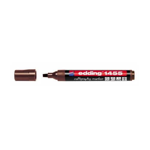  Permanent kaligrafski marker E-1455 1-5mm Edding braon 08M1455K Cene