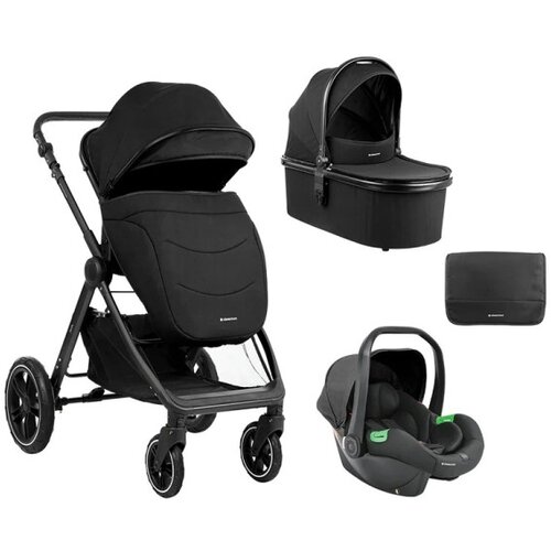 Kikka Boo kolica Ava 3in1 set sa I-SIZE autosedištem i tvrdom korpom Black (KKB13065) Cene