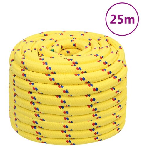 vidaXL Brodski konop žuti 20 mm 25 m od polipropilena Cijene