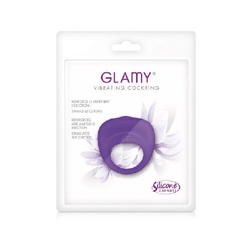 Vibro prsten | Glamy Cockring Lila Slike