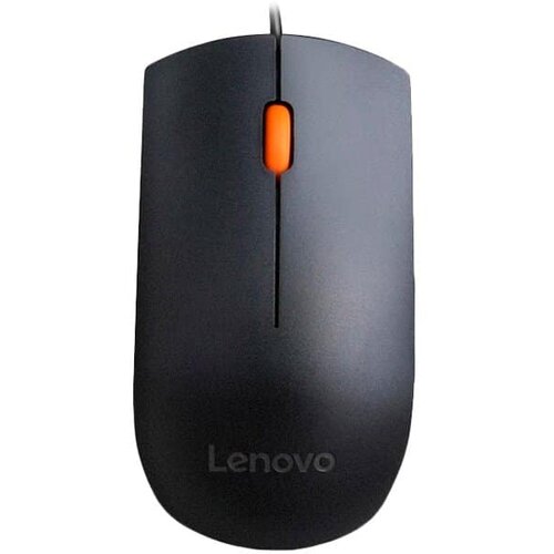 Lenovo Wired USB Mouse 300 Black 1600 DPI 3 left click right click scroll click Cijene