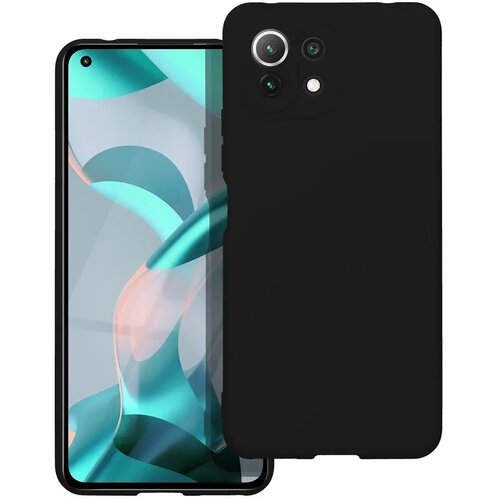  Maska SILIKONSKA za XIAOMI Mi 11 Lite 5G / Mi 11 Lite LTE ( 4G ) crna Cijene