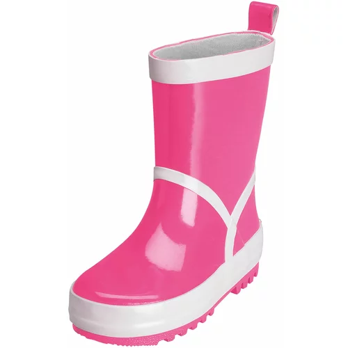Playshoes Gumene čizme roza / bijela