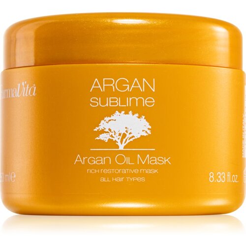 FarmaVita Argan Sublime regeneracijska in vlažilna maska za lase 250 ml Slike