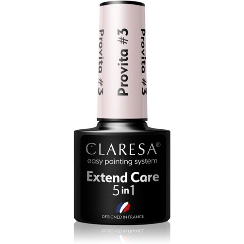 Claresa Extend Care 5 in 1 Provita bazni lak za gel nokte s regenerirajućim učinkom nijansa #3 5 g Cijene