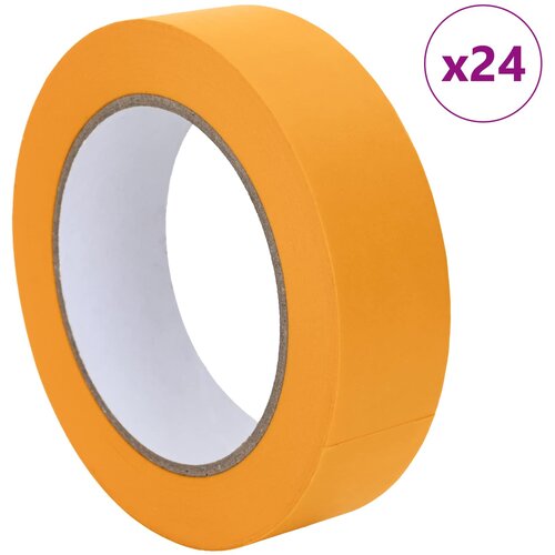  Trake za maskiranje slikara 24 pcs Žuta 30mm x 50m Papir Slike