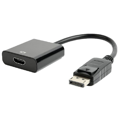 Gembird A-DPM-HDMIF-03 DisplayPort v.1.2 to HDMI adapter cable, black adapter Slike