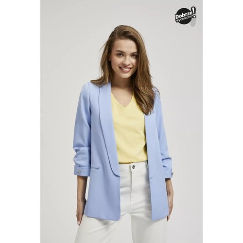 Moodo Women's blazer - light blue Cene