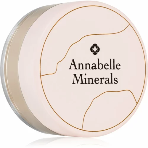 Annabelle Minerals Coverage Mineral Foundation mineralni puder u prahu za savršeni izgled nijansa Golden Fairest 4 g