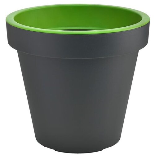 Gardenico Sivo-zelen cvetlični lonček Metro Twist, &amp;oslash; 29,5 cm Slike