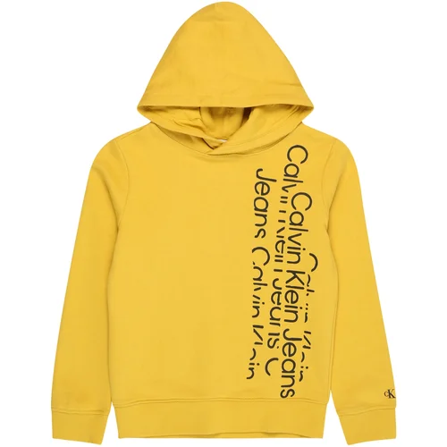 Calvin Klein Jeans Majica rumena / črna