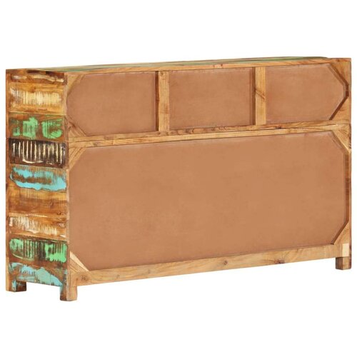 vidaXL komoda 110x30x65 cm trden predelan les Cene
