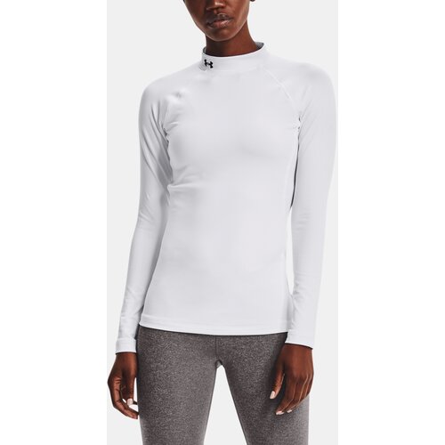 Under Armour T-Shirt UA CG Authentics Mockneck-WHT - Women Slike