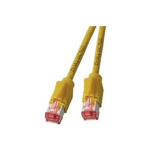 EFB-Elektronik Patchkabel Cat.6A 2xHRS TM21, 1m, rumena, (20786963) Cene