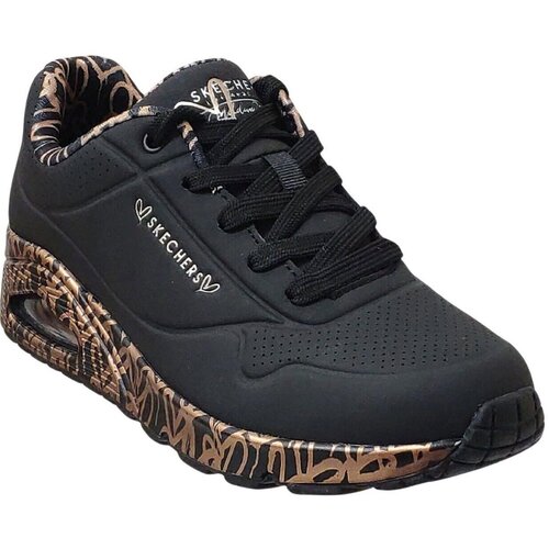 Skechers Nizke superge Uno loving love Črna Slike